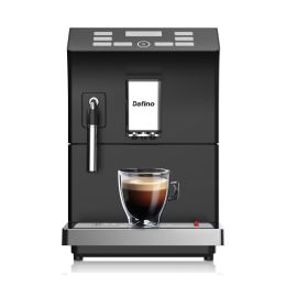 Dafino-205 Fully Automatic Espresso Coffee Maker w/ Milk Frother, Black