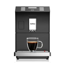 Dafino-206 Super Automatic Espresso & Coffee Maker Machine, Black