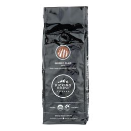 Kicking Horse Coffee - Organic - Whole Bean - Grizzly Claw - Dark Roast - 10 oz - case of 6