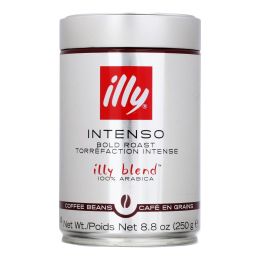 Illy Caffe Coffee Coffee - Whole Bean - Dark Roast - 8.8 oz - case of 6