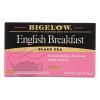 Bigelow Tea English Breakfast Black Tea - Case of 6 - 20 Bags