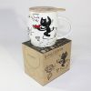 SYNC - [Kitty Summer] Coffee Mug / Wood Lid (4.2 inch height)