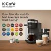 Keurig K-Cafe Single-Serve K-Cup Coffee Maker, Latte Maker and Cappuccino Maker, Comes with Dishwasher Safe Milk Frother, Coffee Shot Capability, Comp