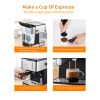 20 Bar Thermo Block Beating System Espresso Machine With Safety Valve